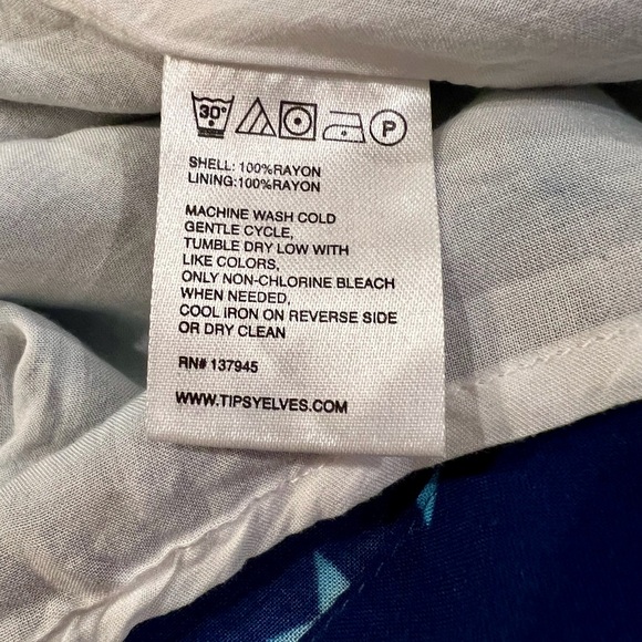 Tipsy Elves American Flag Red and White Striped Jumpsuit Blue Starry Bottom XS - Picture 13 of 15